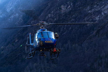 Elicottero in volo Eliossola