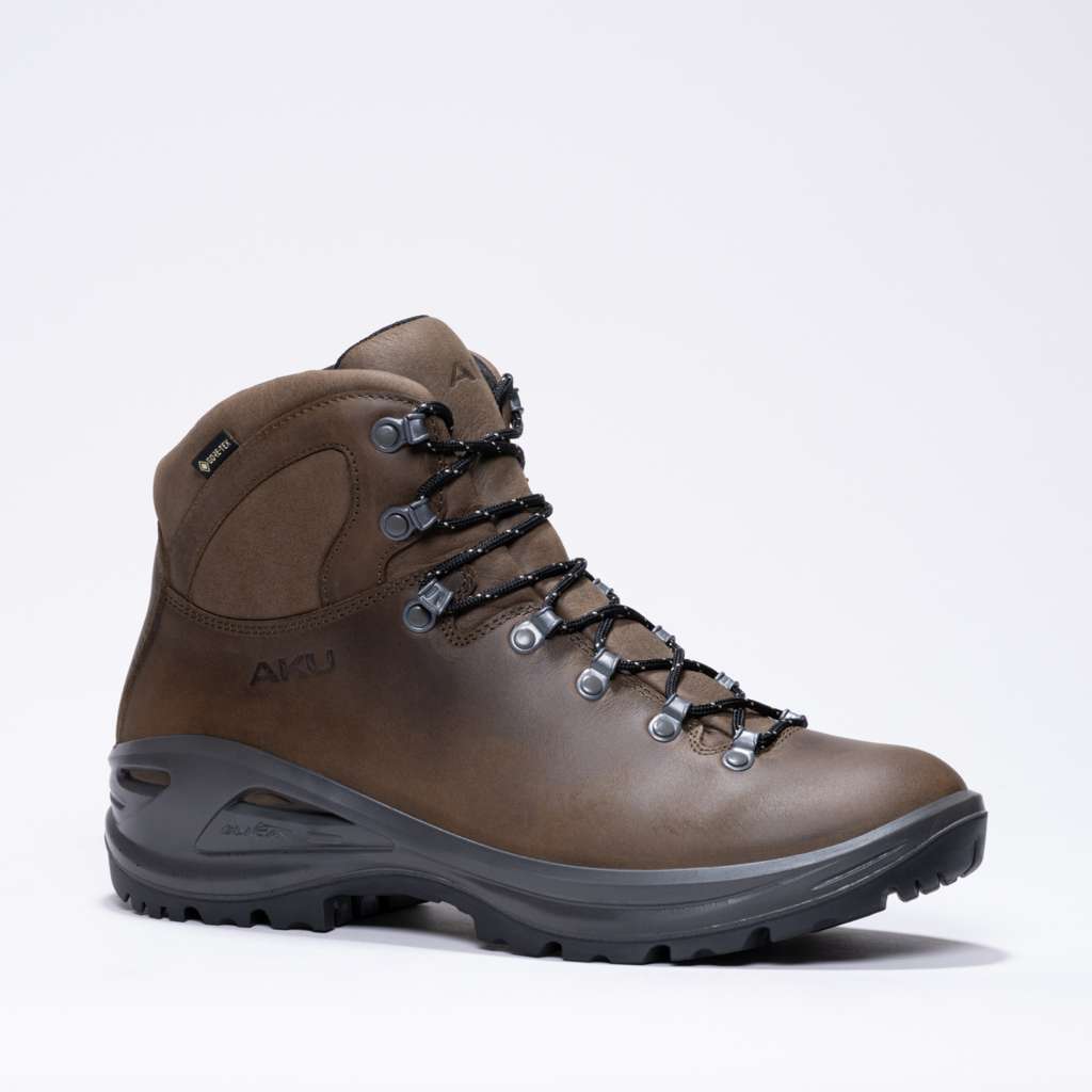 AKU Tribute II GTX Marrone vista laterale