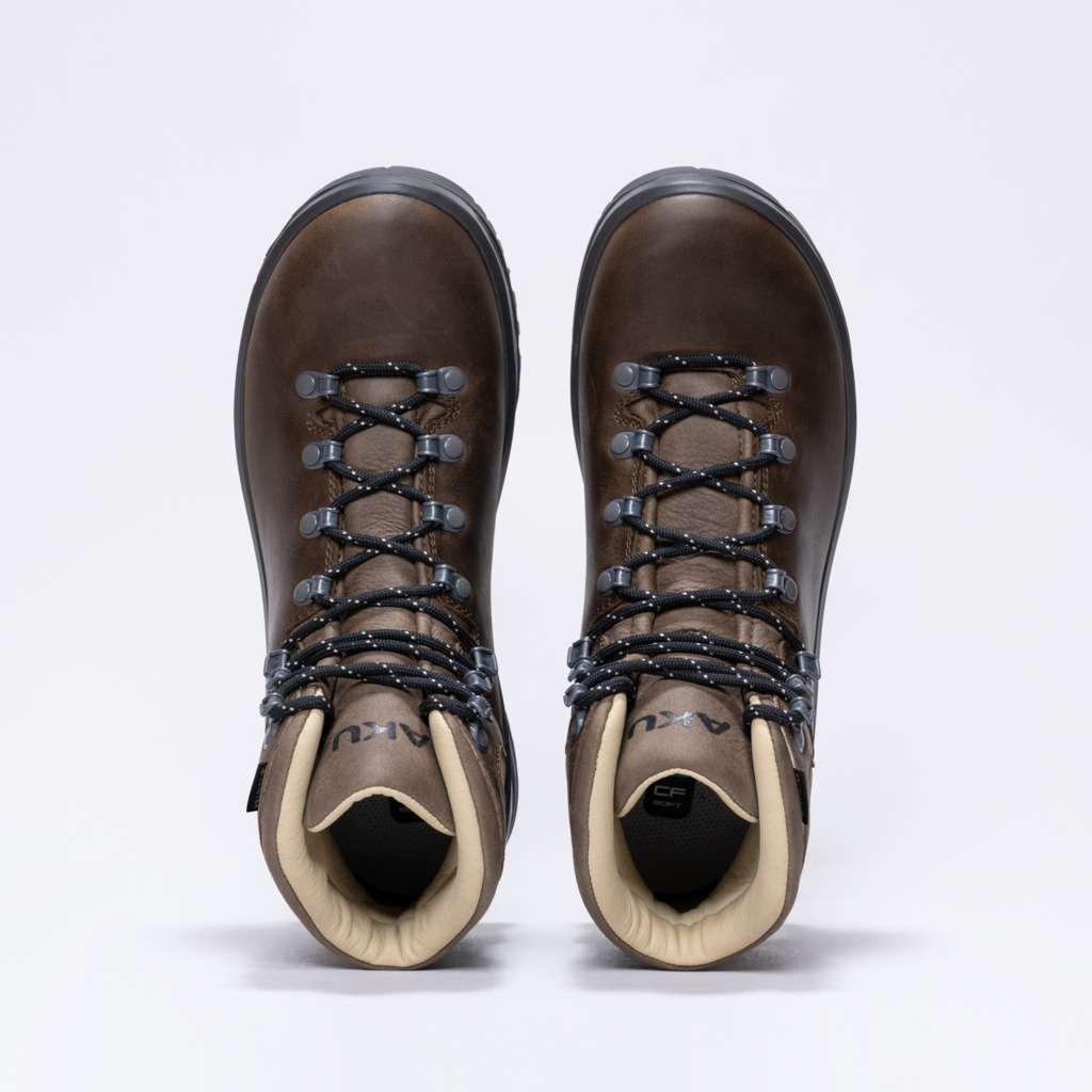 AKU Tribute II GTX Ws Marrone vista dall'alto