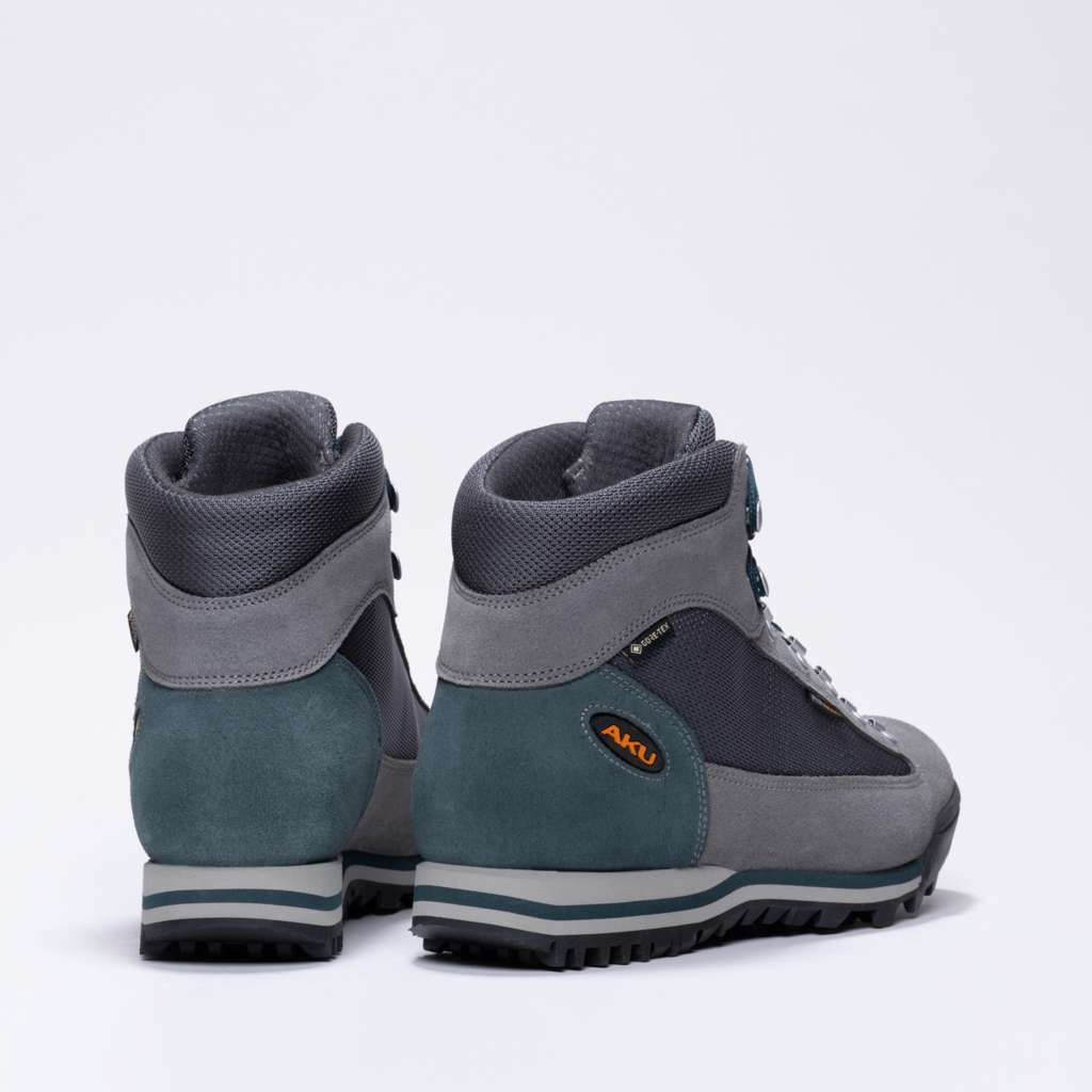 AKU Ultra Light Micro GTX Ws Grigio-Petrolio vista posteriore