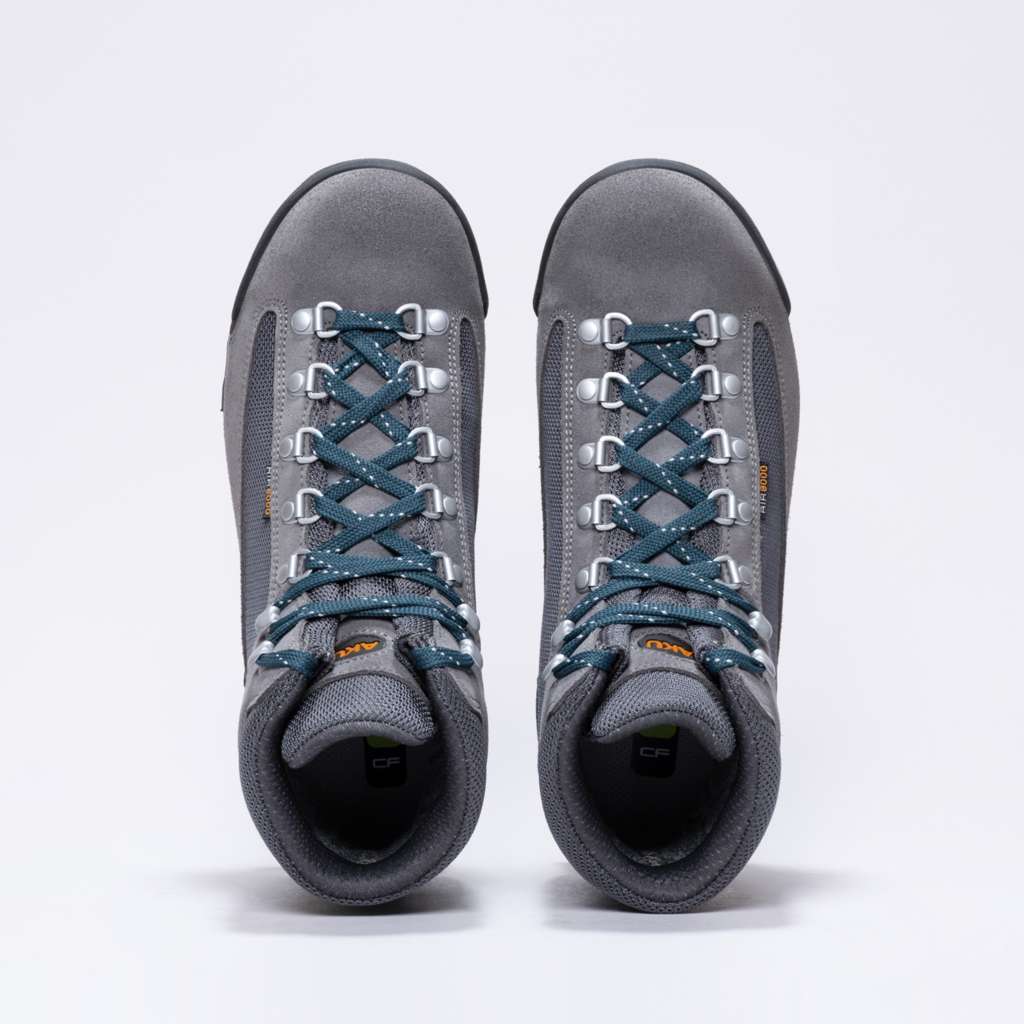 AKU Ultra Light Micro GTX Ws Grigio-Petrolio vista dall'alto