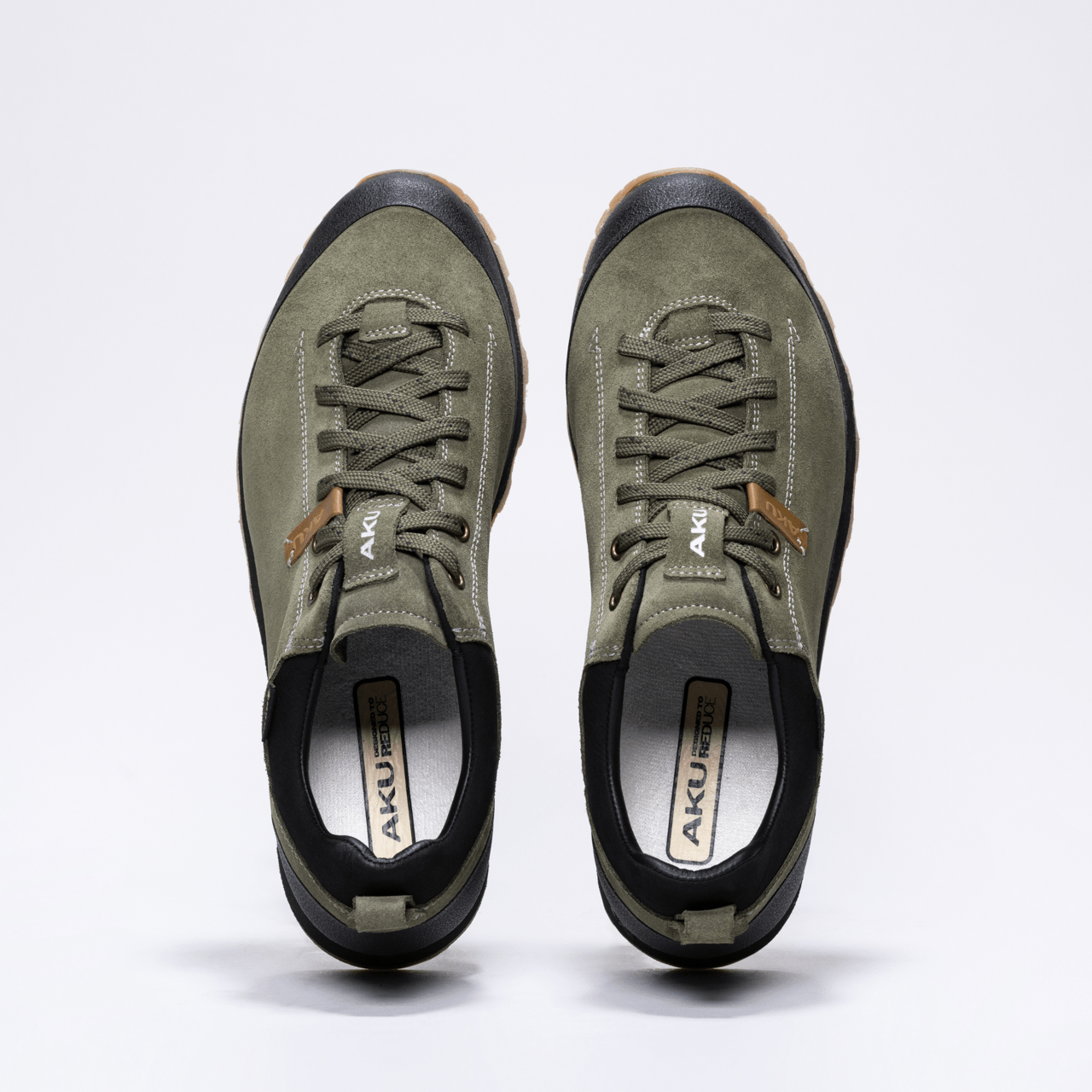 Bellamont IV Suede GTX Verde-nero