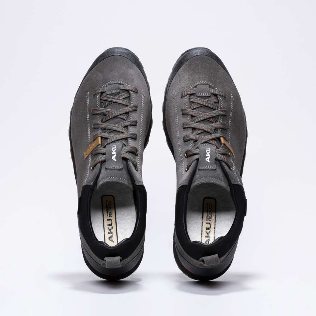 AKU Bellamont IV Suede GTX Grigio-ruggine vista dall'alto