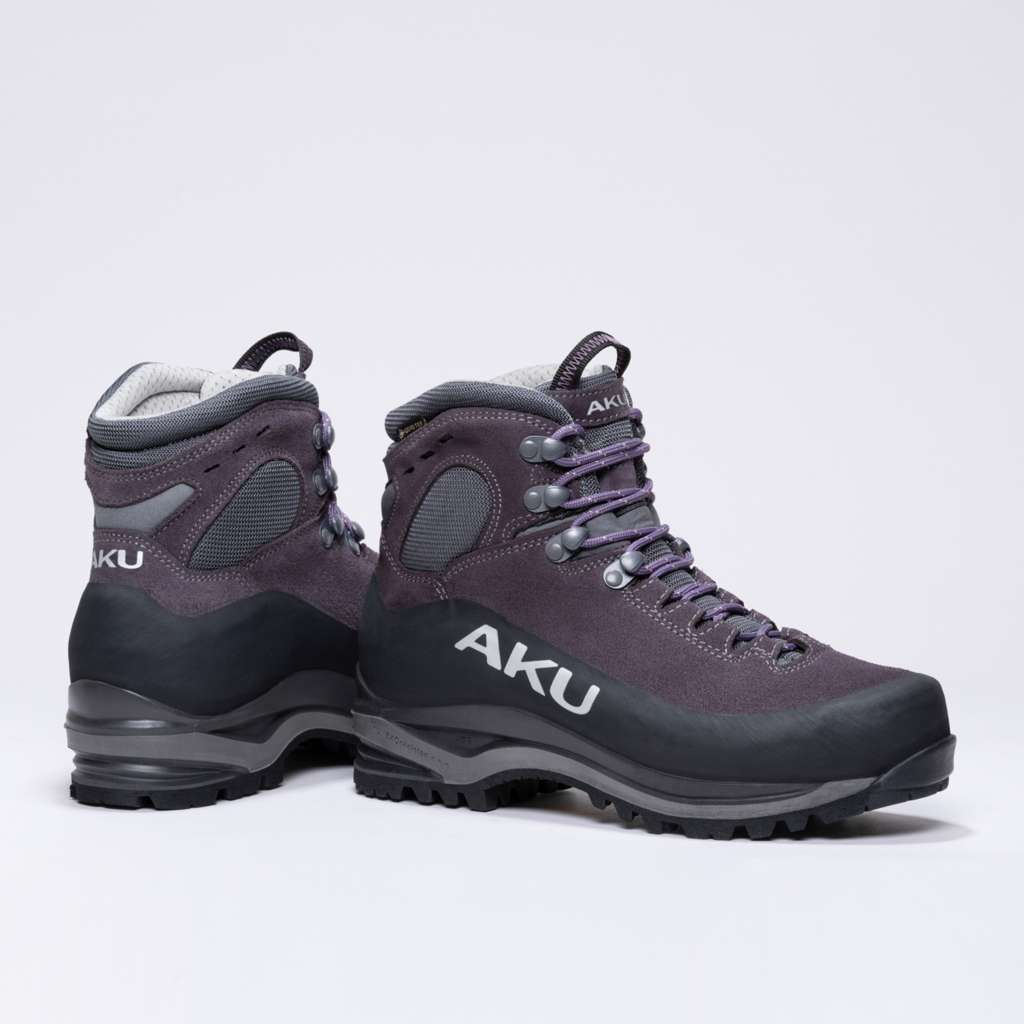 AKU Superalp Wide GTX Ws Viola Intenso vista paio completo