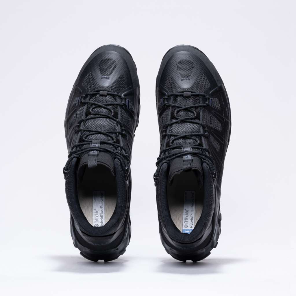 AKU Selvatica Tactical Mid GTX Nero vista dall'alto