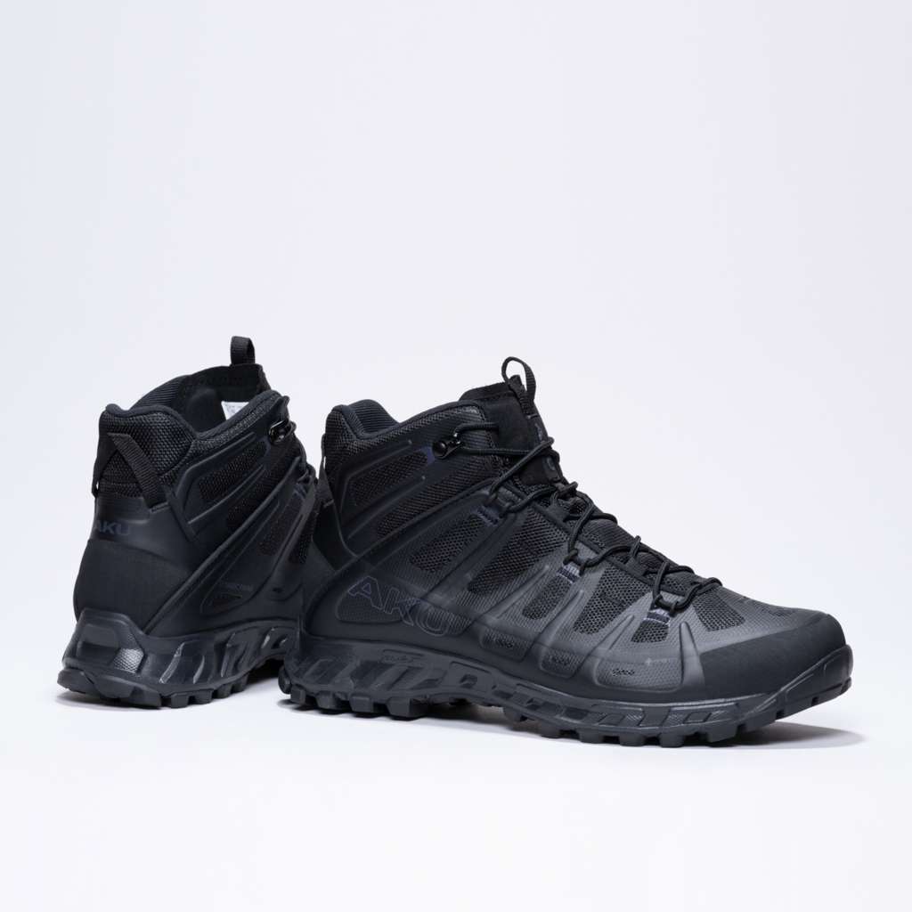 AKU Selvatica Tactical Mid GTX Nero vista paio completo