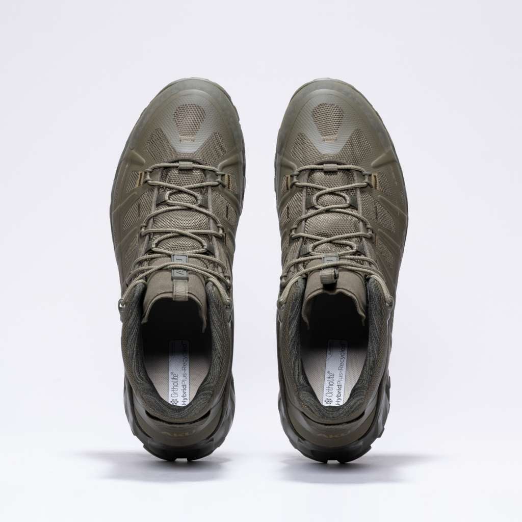 AKU Selvatica Tactical Mid GTX Verde ranger vista dall'alto