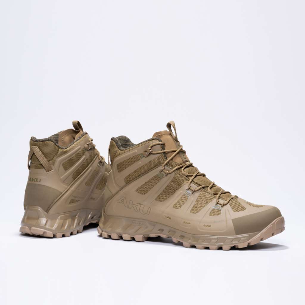 AKU Selvatica Tactical Mid GTX Coyote vista paio completo
