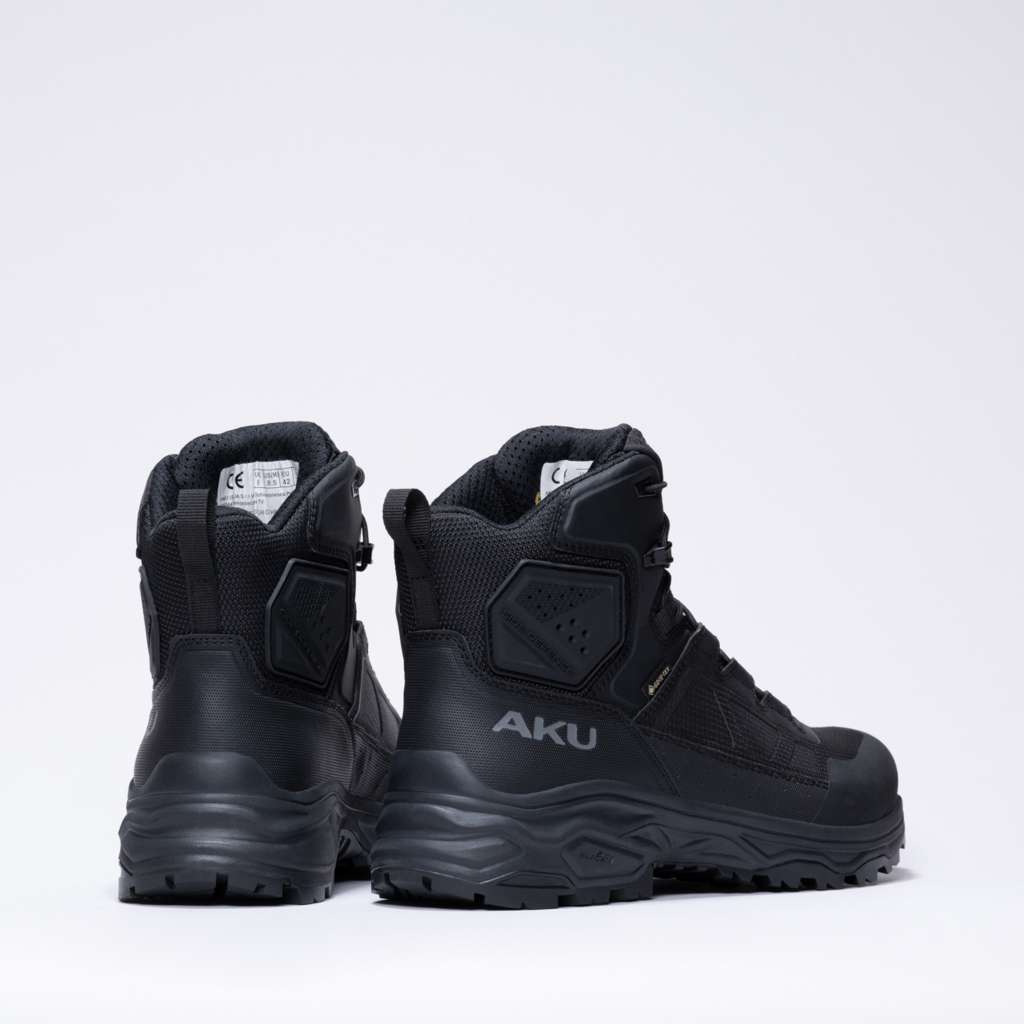 AKU Sentinel Mid GTX Nero vista posteriore