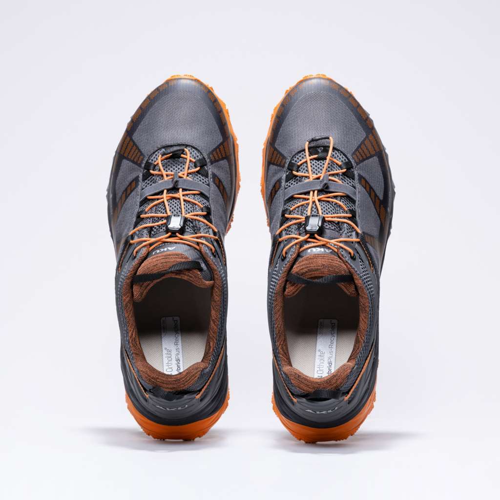 AKU Flyrock GTX Nero-Arancio vista dall'alto