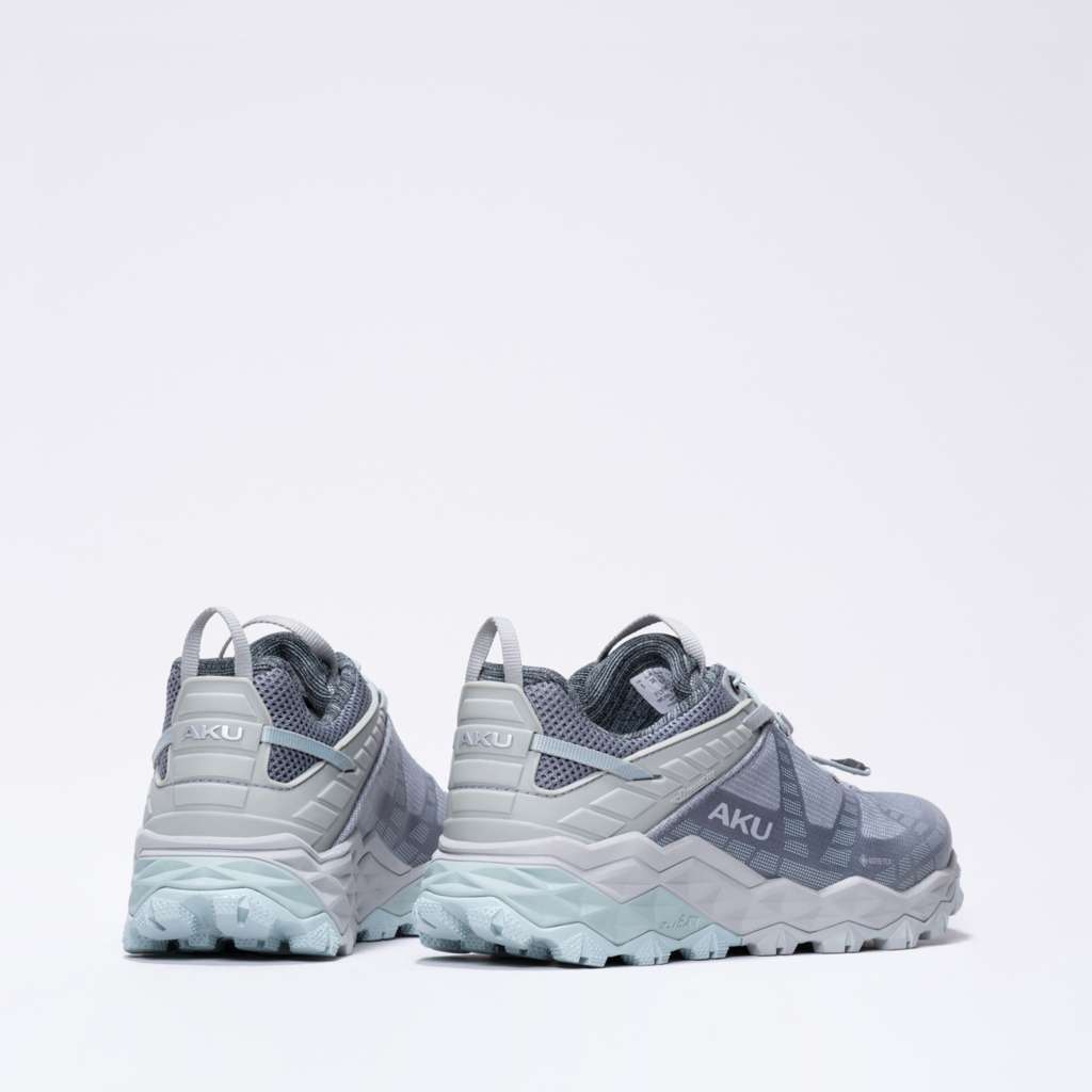 AKU Flyrock GTX Ws Viola chiaro-Verde acqua vista posteriore