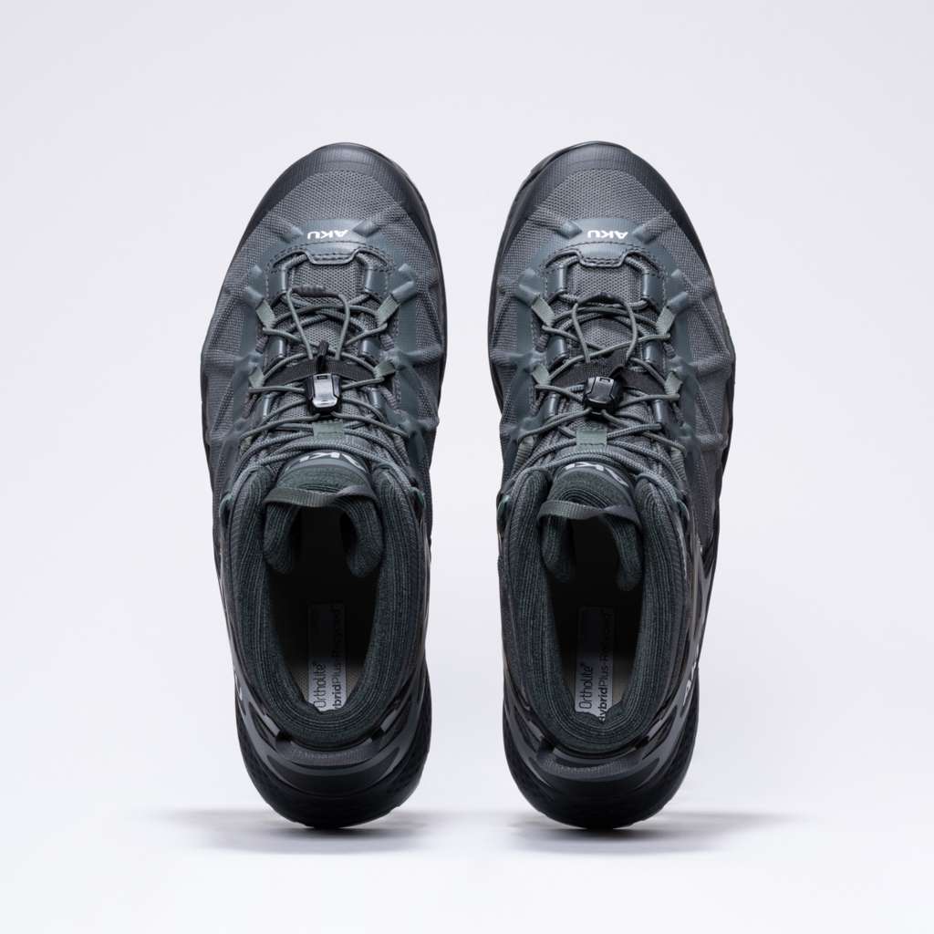 AKU Rocket Mid DFS GTX Grigio-Verde vista dall'alto