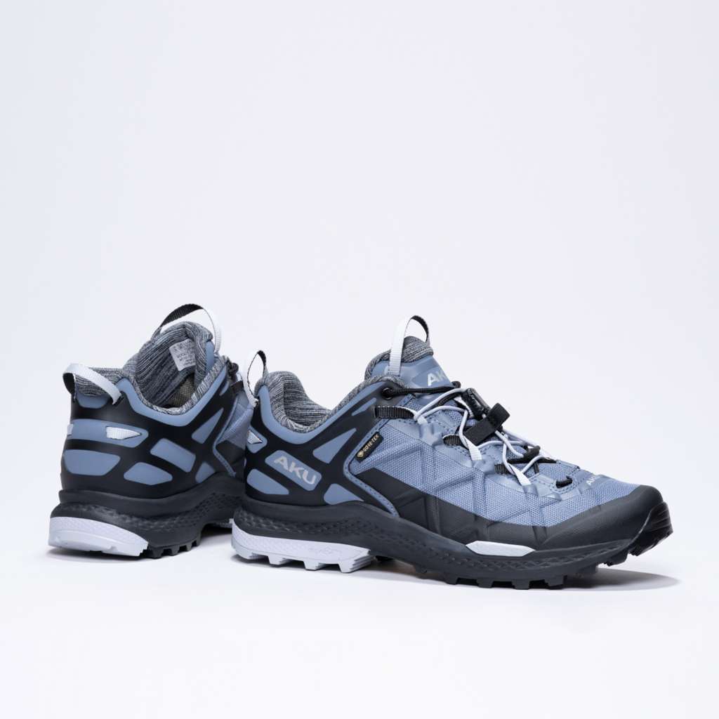 AKU Rocket DFS GTX Ws Avio-Grigio Chiaro vista paio completo