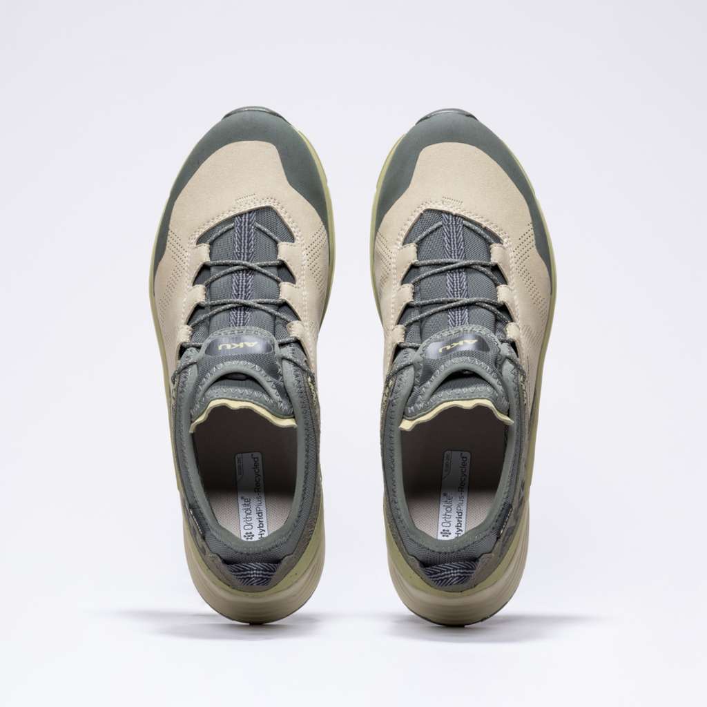 AKU Omnia V-Light GTX Beige-Oliva vista dall'alto