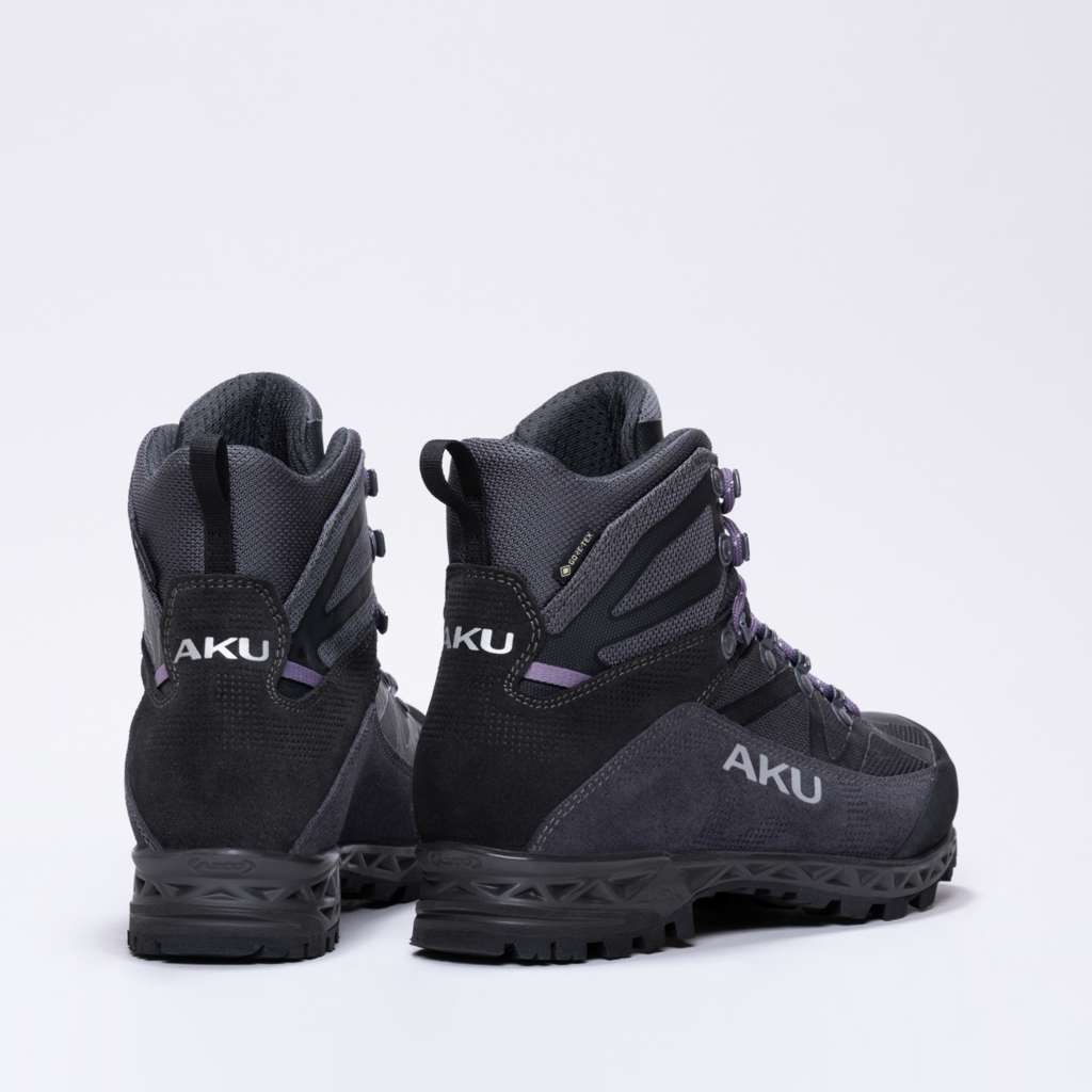 AKU Trekker Pro II GTX Ws Grigio-Viola vista posteriore