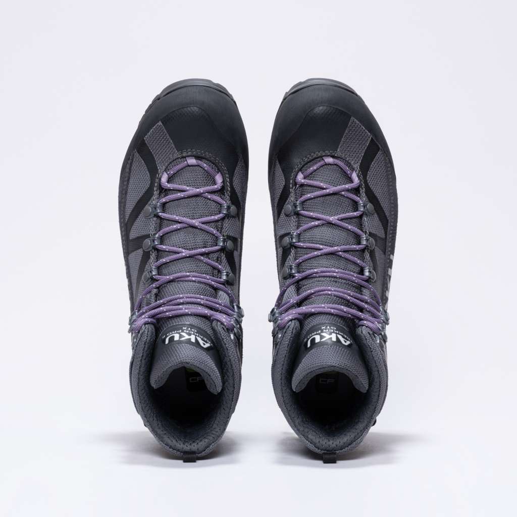 AKU Trekker Pro II GTX Ws Grigio-Viola vista dall'alto