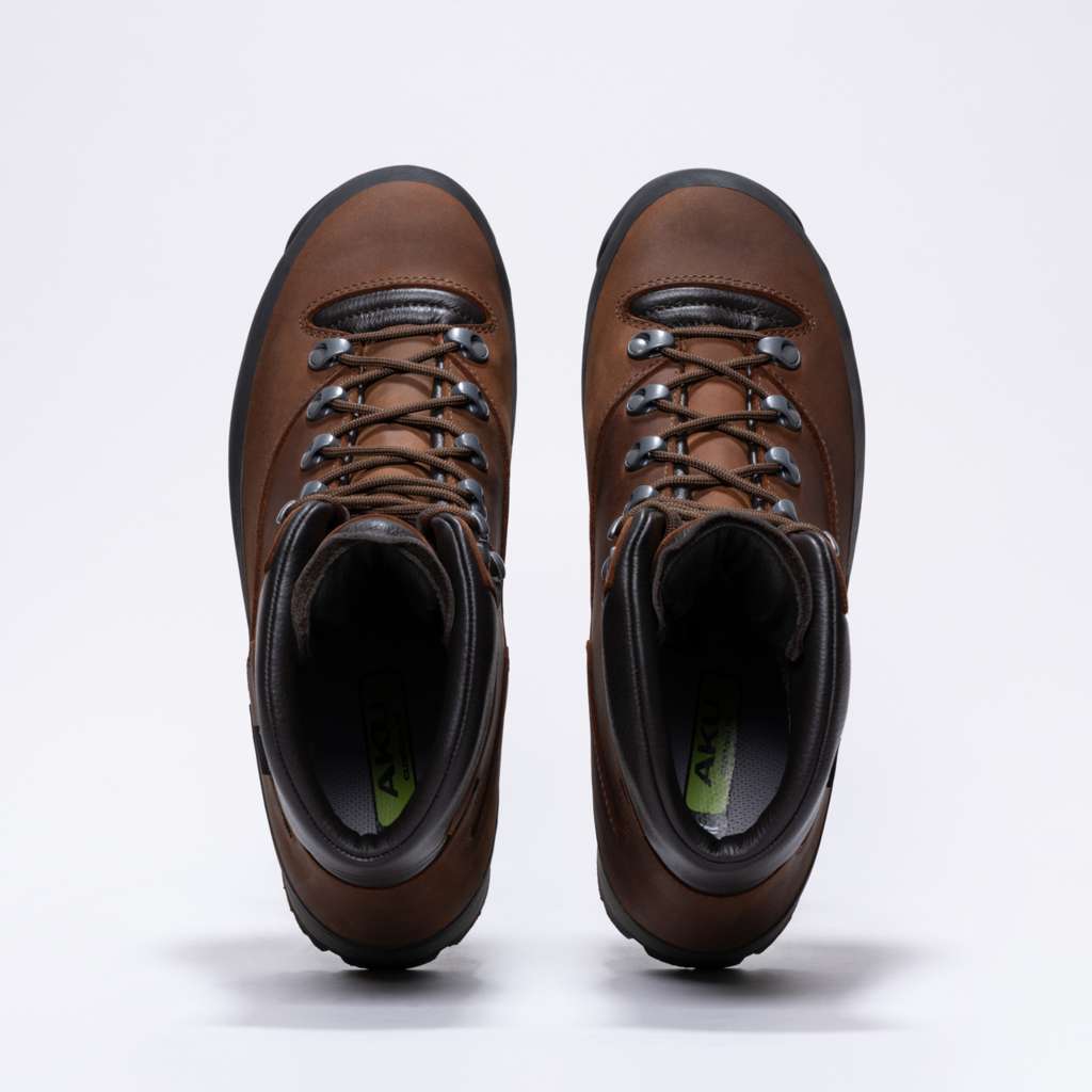 AKU Conero NBK GTX Marrone-Marrone scuro vista dall'alto