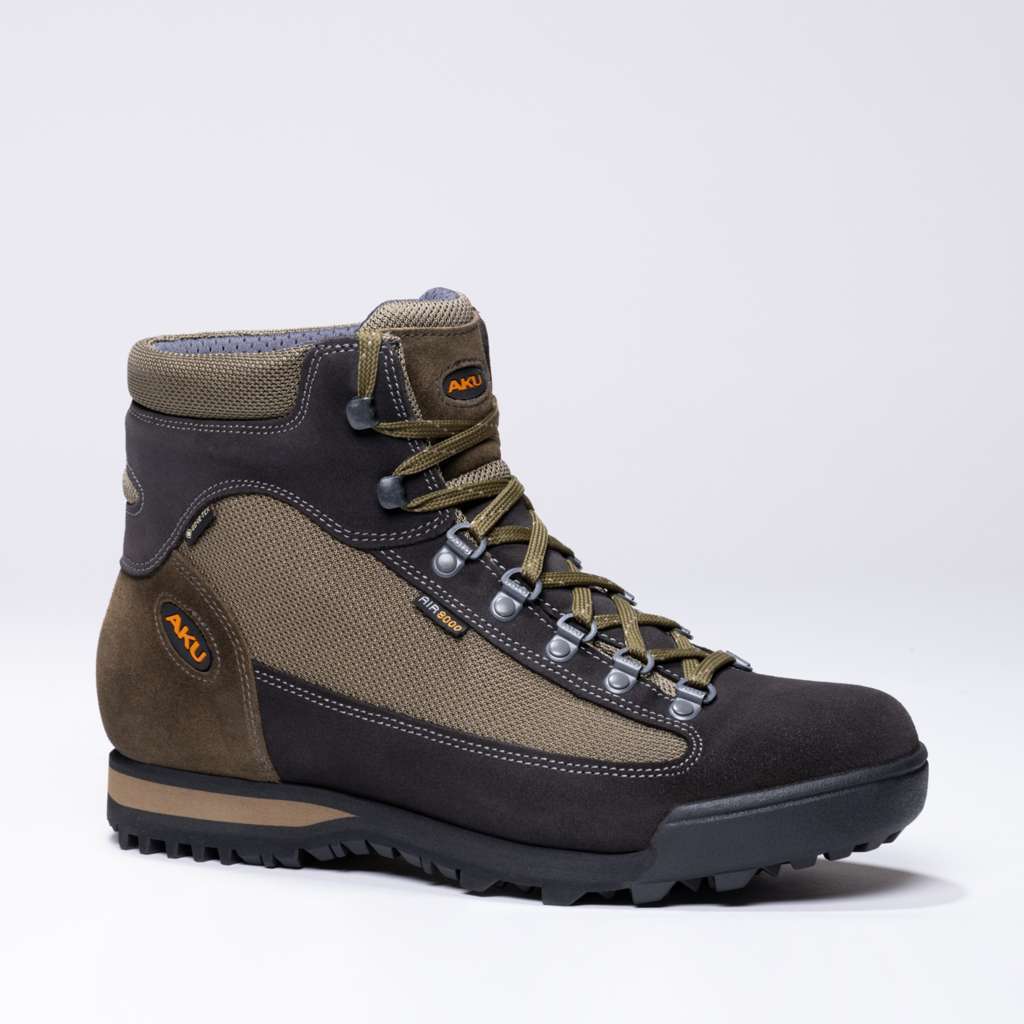 AKU Slope Micro GTX Oliva-Antracite vista laterale