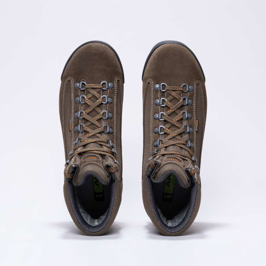 AKU Slope Micro GTX Marrone chiaro-Arancio vista dall'alto