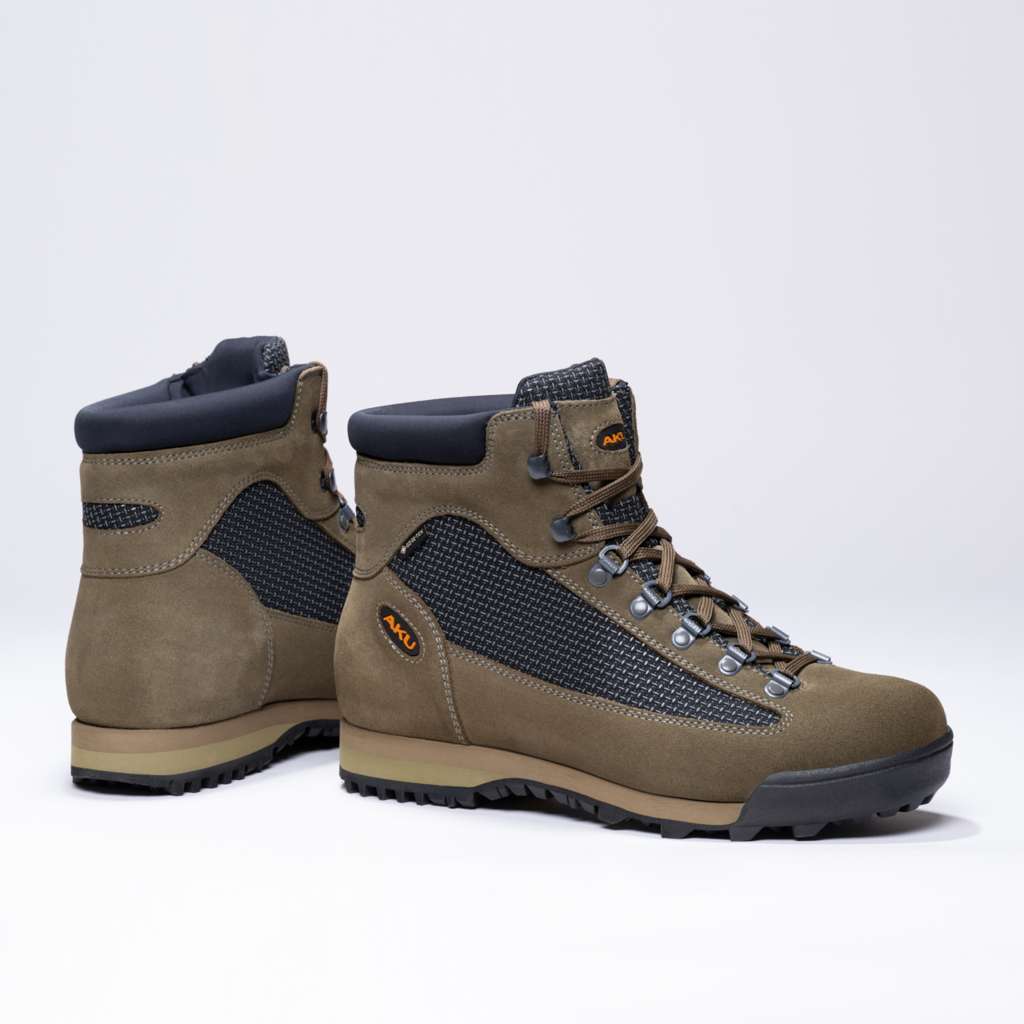 AKU Slope Ballistic GTX Nero-Oliva vista paio completo