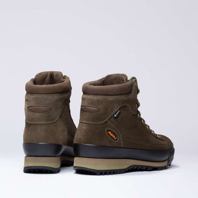 AKU Slope Max Suede GTX Oliva vista posteriore