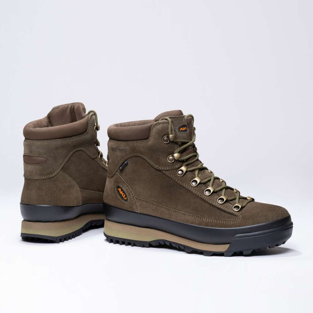 AKU Slope Max Suede GTX Oliva vista paio completo