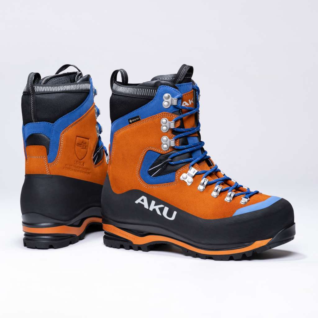 AKU Cimbra GTX Arancio-Blu vista paio completo