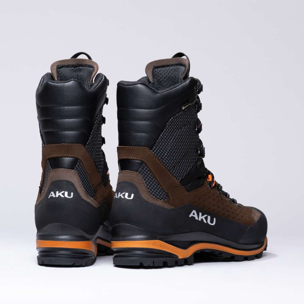 AKU Dogma GTX Marrone-Nero vista posteriore