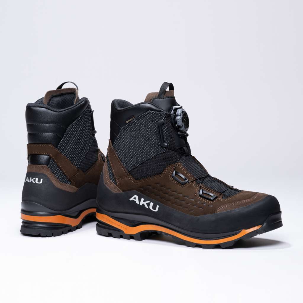 AKU Dogma Boa GTX Marrone-Nero vista paio completo