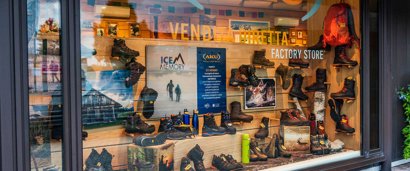 AKU Factory store negozio Montebelluna
