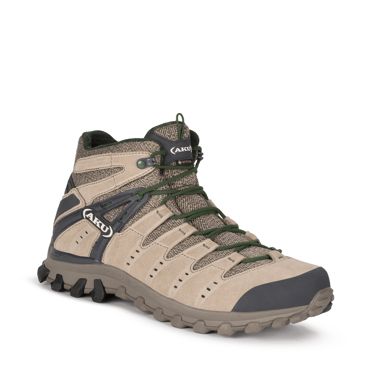 グリコ　ダルタニアス　アトラウス Alterra Lite Mid GTX Sand-Green | High hiking shoes – AKU®