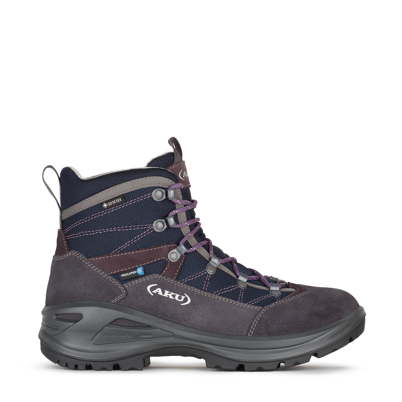 Scarpe da trekking donna - Civetta Therm200 GTX Ws Blu-Viola - AKU
