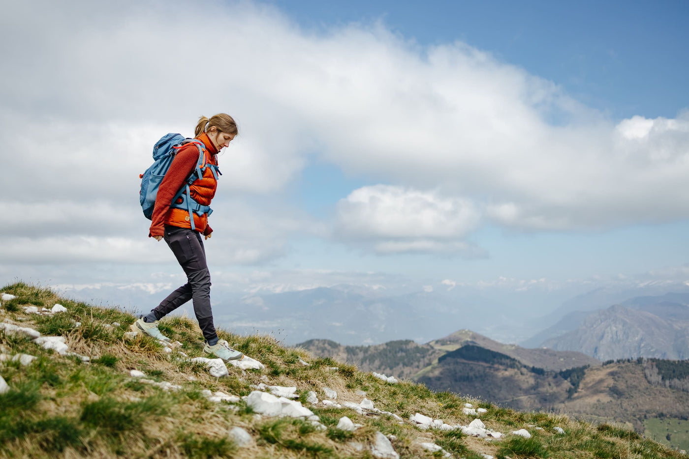 Franziska Consolati per AKU - Scarpe Omnia V-light