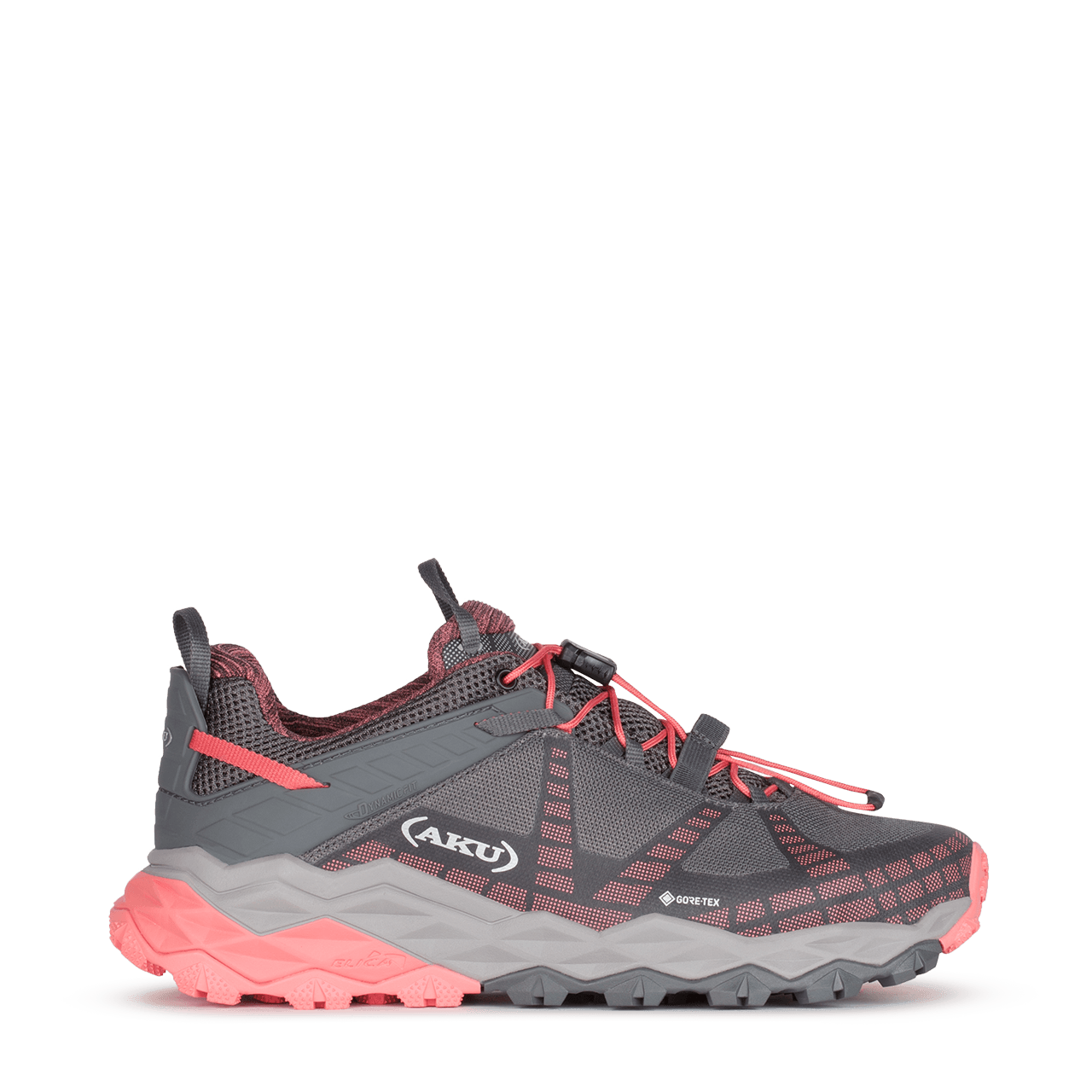 Scarpe da escursionismo donna - Flyrock GTX Ws Antracite-Pesca - AKU