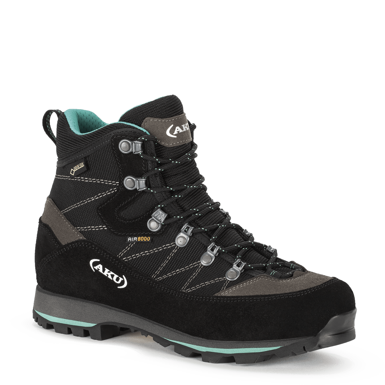 Trekker Lite III Wide GTX Ws Black-Mint | Hiking boots – AKU®
