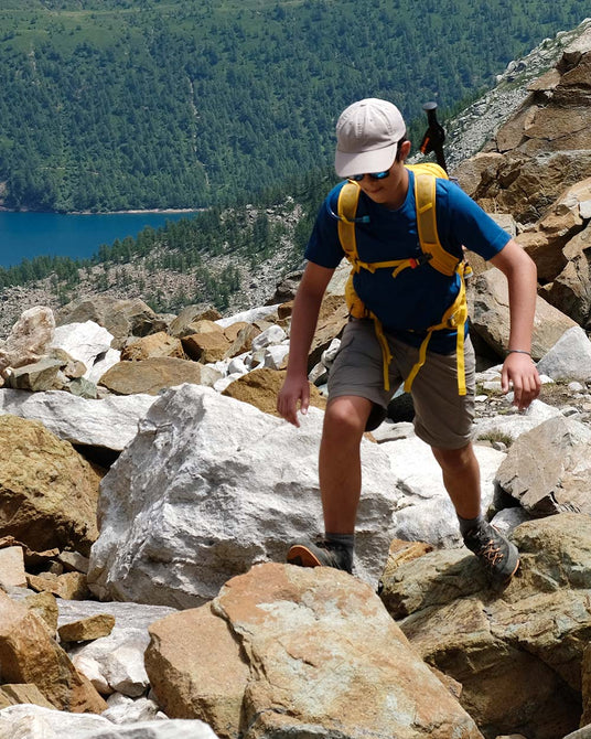 Matteo Sciamplicotti - test scarpa da avvicinamento Rock