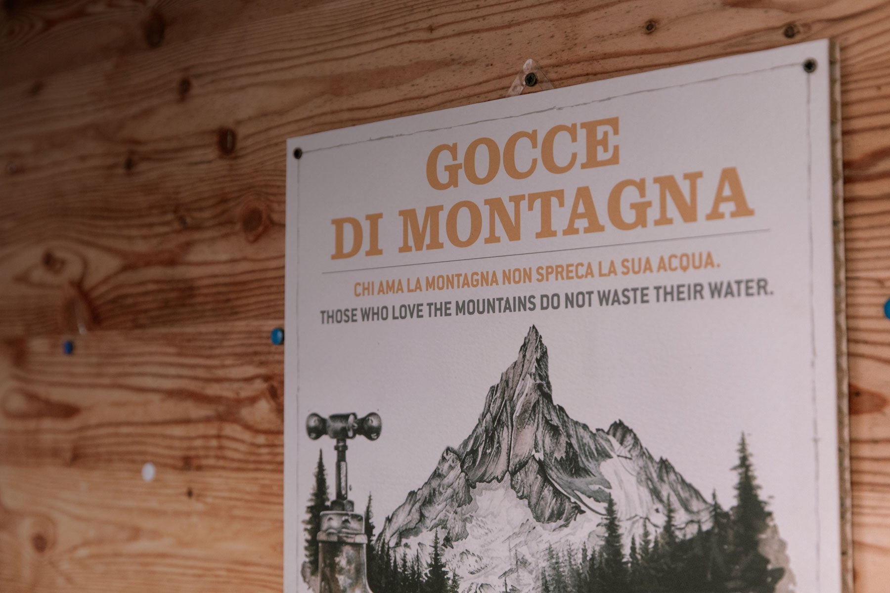 mancanza di acqua in montagna la soluzione di AKU