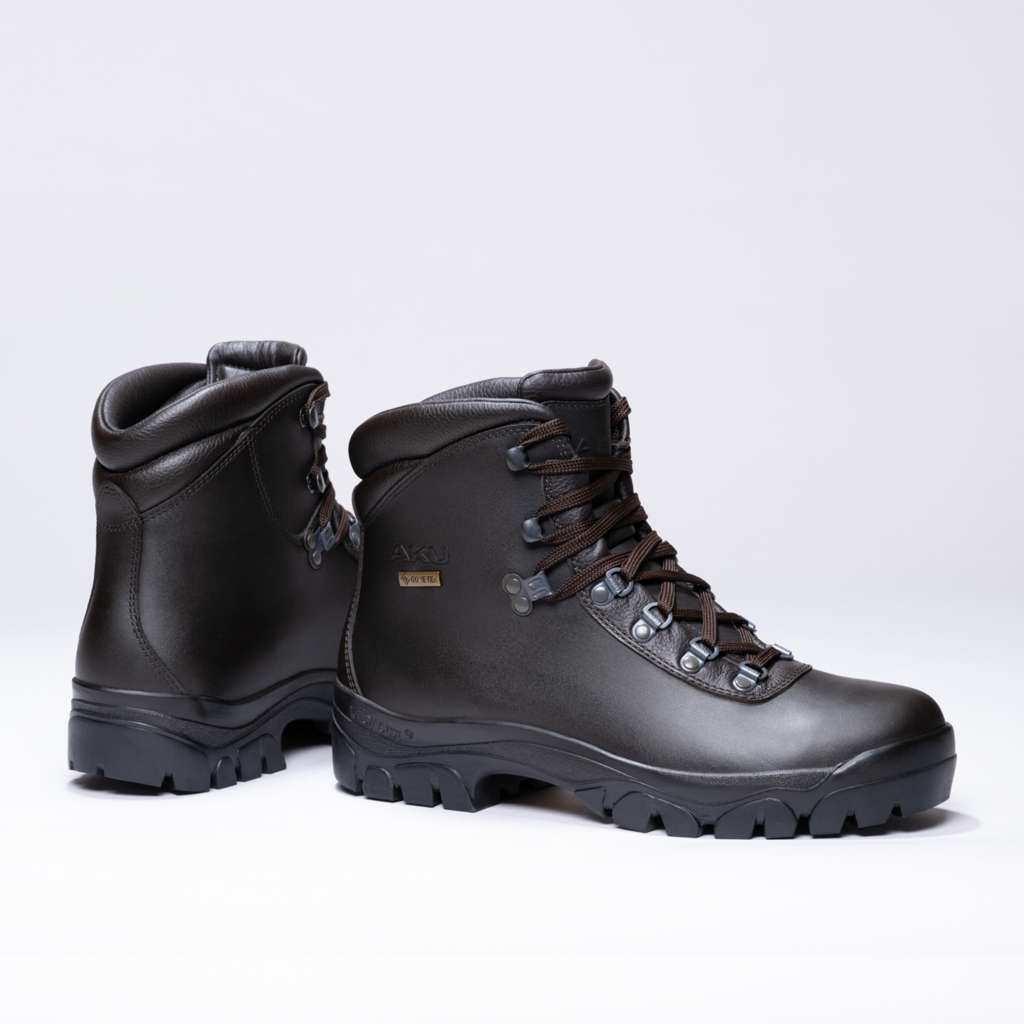 AKU Alpen II GTX Marrone vista paio completo