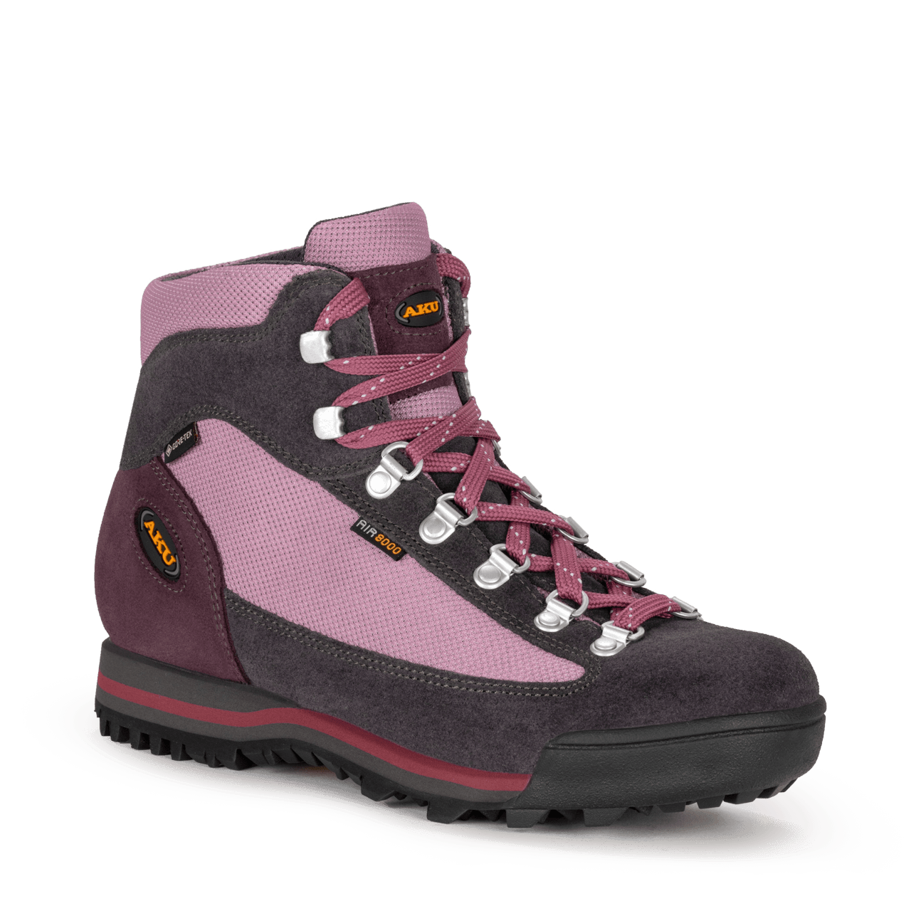Ultra Light Micro GTX Ws Pink-Dark Grey Hiking boots – AKU®