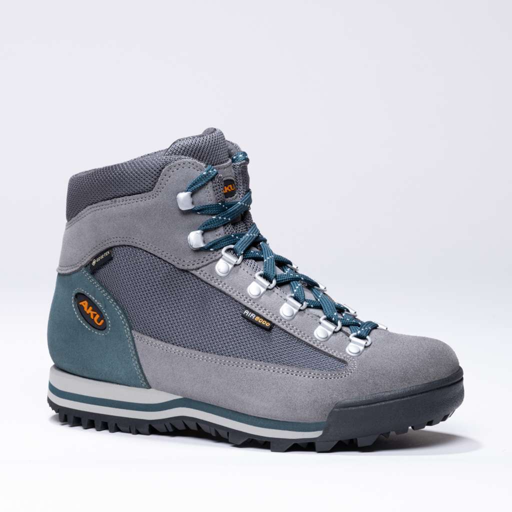 AKU Ultra Light Micro GTX Ws Grigio-Petrolio vista laterale