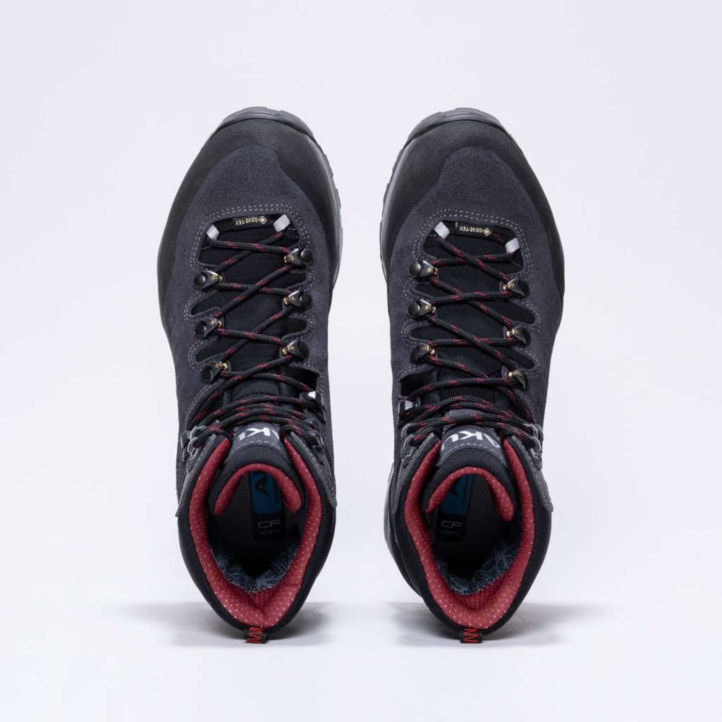 AKU Alterra II GTX Ws Antracite-Bordeaux vista dall'alto