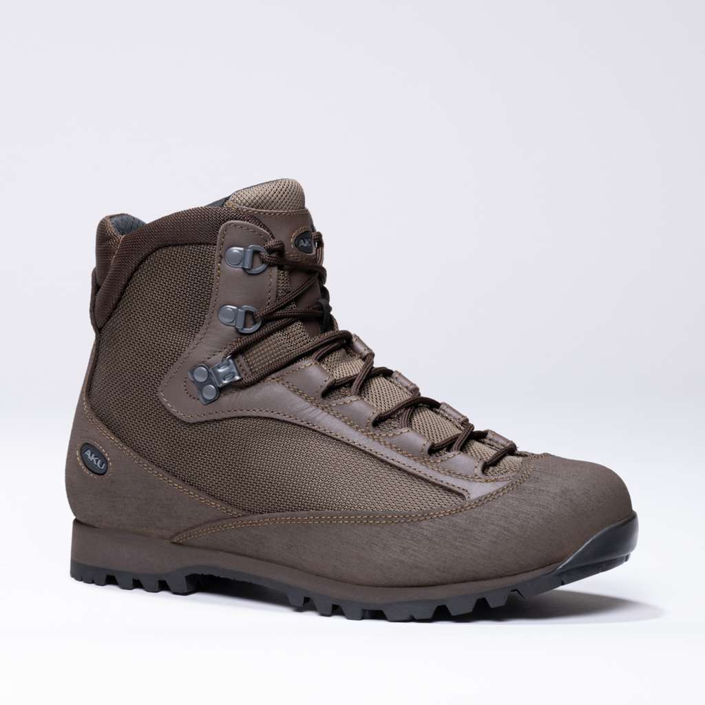 AKU Pilgrim GTX Combat FG M Marrone vista laterale