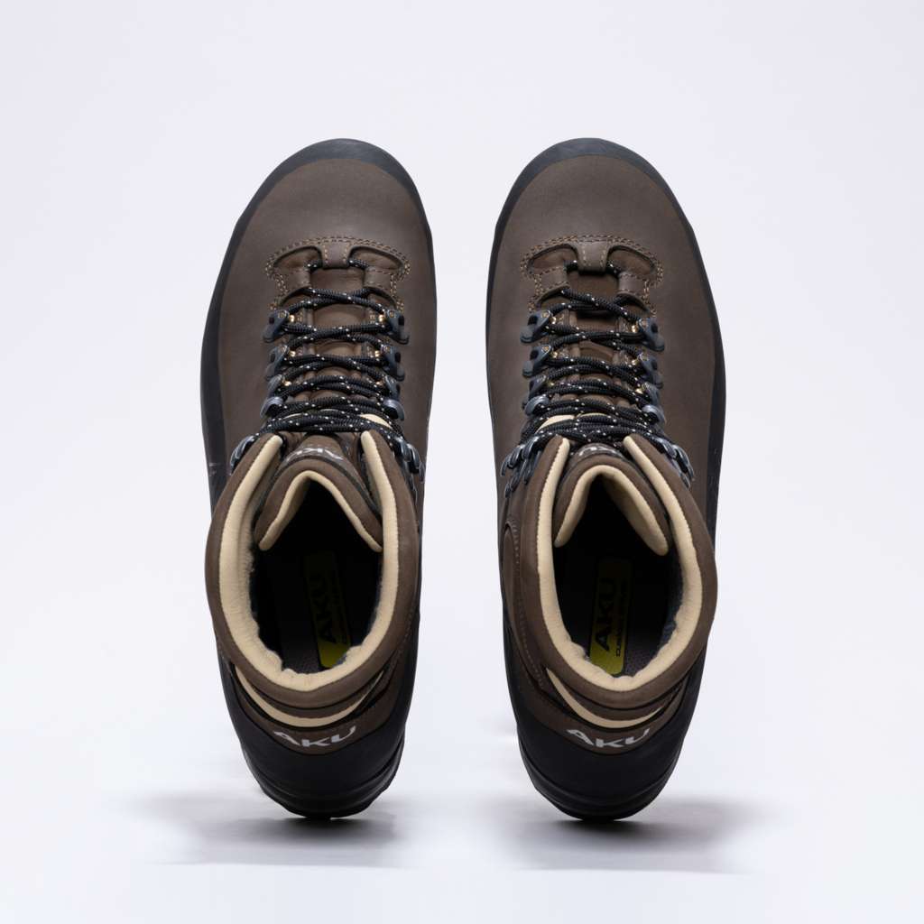 AKU Superalp NBK GTX Marrone vista dall'alto