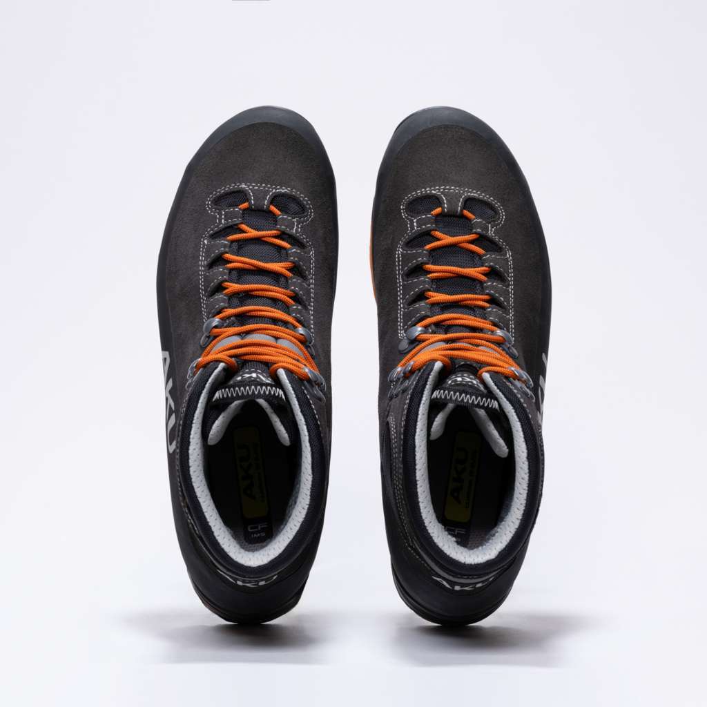 AKU Superalp GTX Antracite-Arancio vista dall'alto