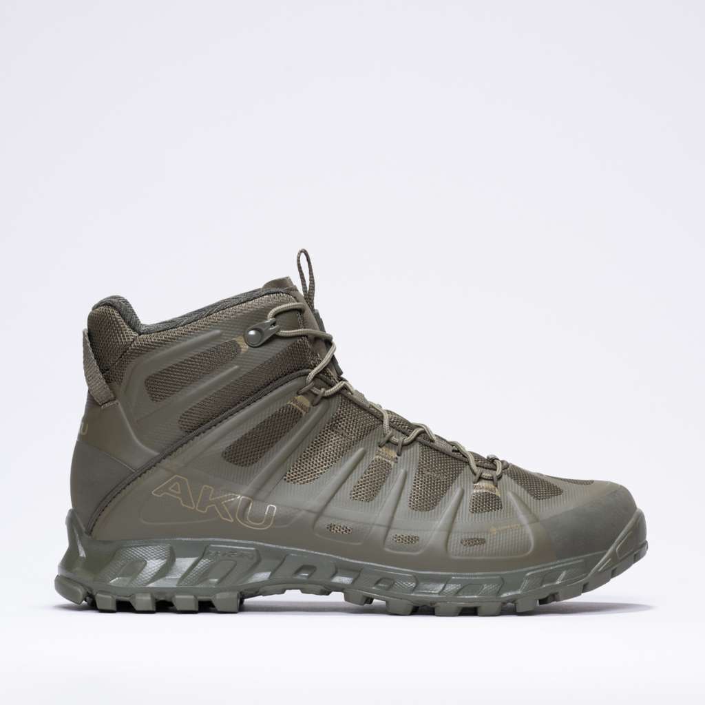 AKU Selvatica Tactical Mid GTX Verde ranger vista tre quarti