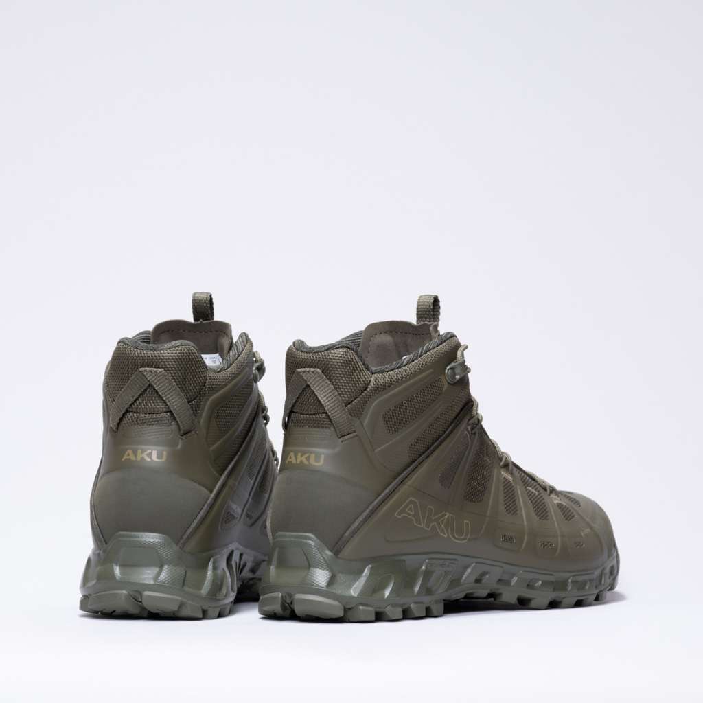 AKU Selvatica Tactical Mid GTX Verde ranger vista posteriore