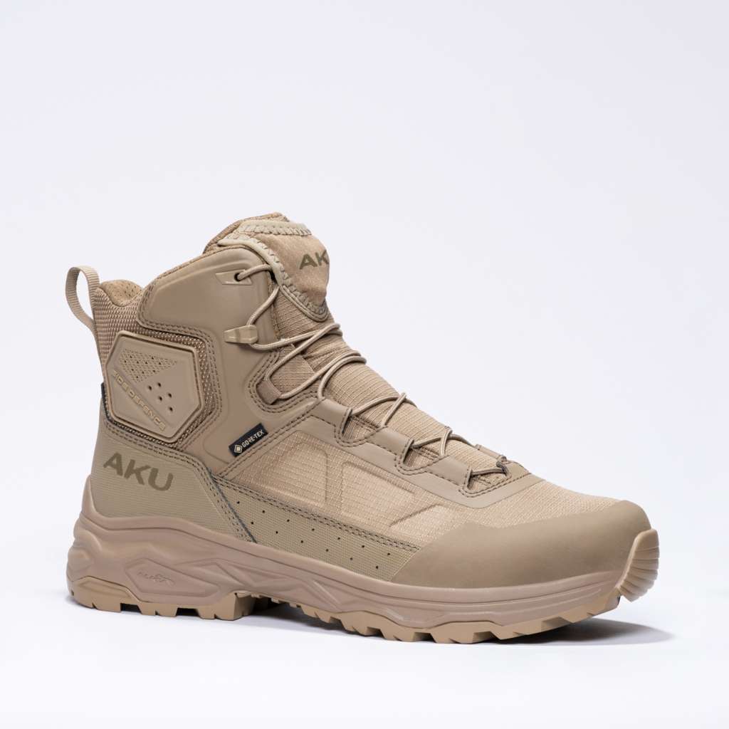 AKU Sentinel Mid GTX Coyote vista laterale