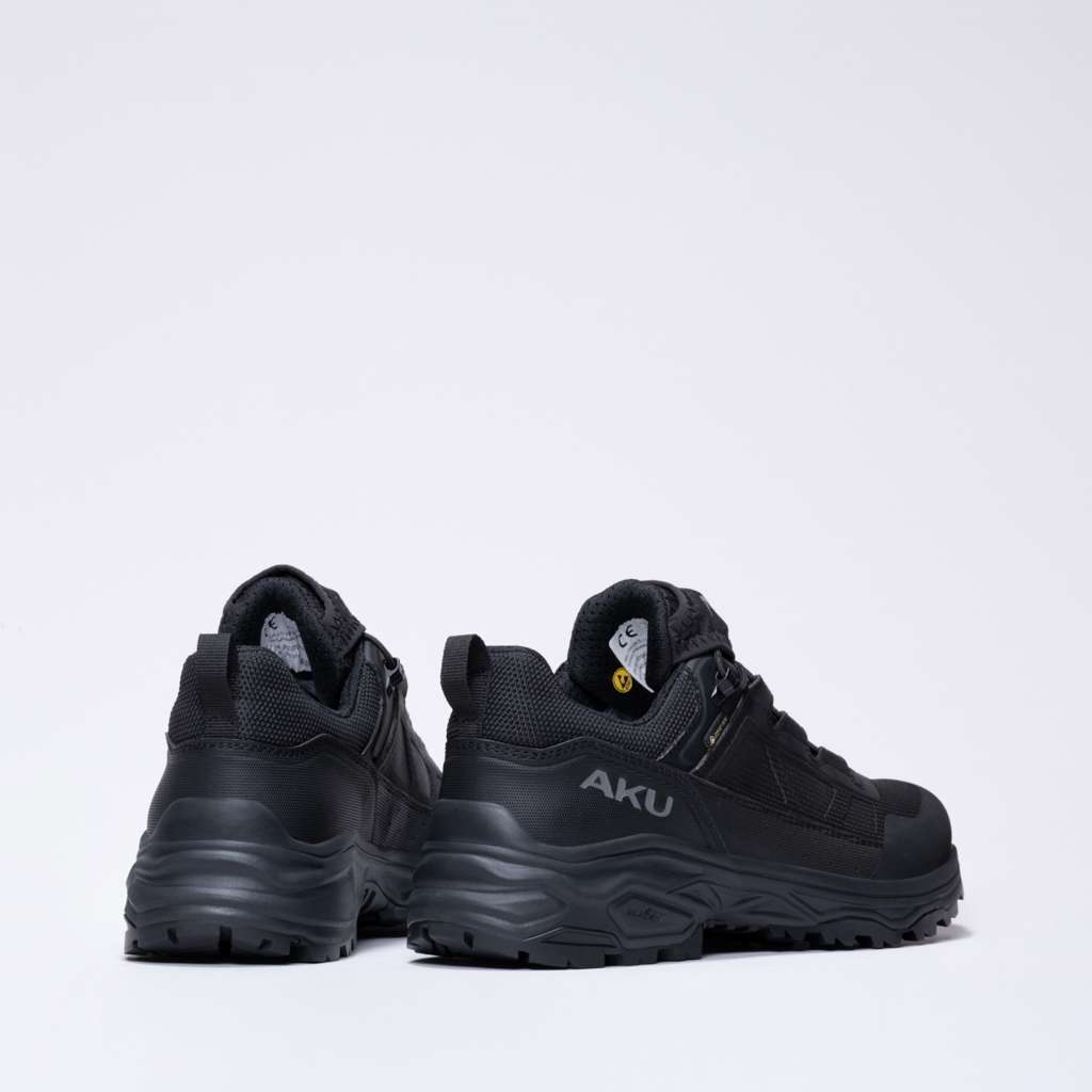 AKU Sentinel Low GTX Nero vista posteriore