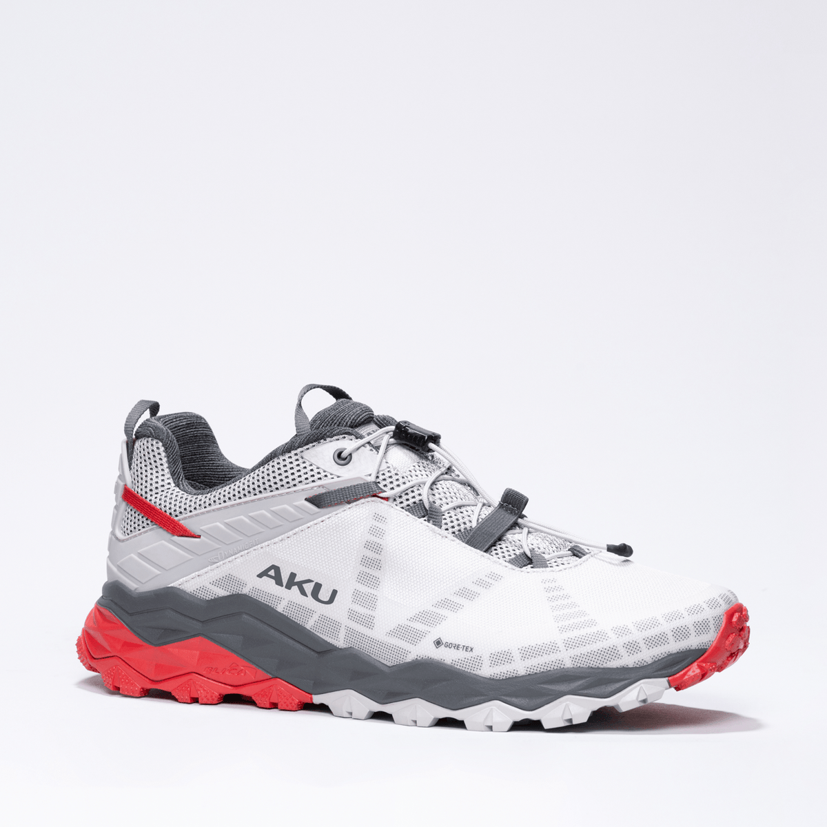 Flyrock GTX Grigio Chiaro-Rosso