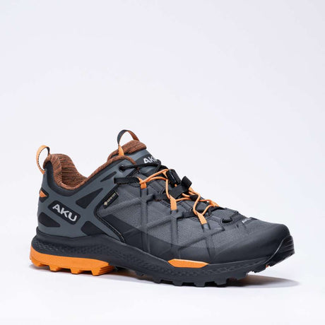 AKU Rocket DFS GTX Nero-Arancio vista laterale